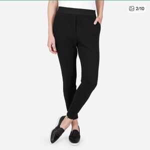 Everlane Street Fleece Black Jogger Style Pants Size Medium